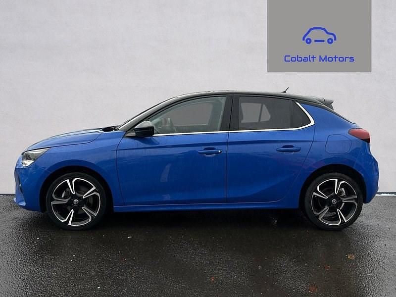 Used Vauxhall Corsa Elite 100 HP (73 kW) 2021 Blue Hatchback