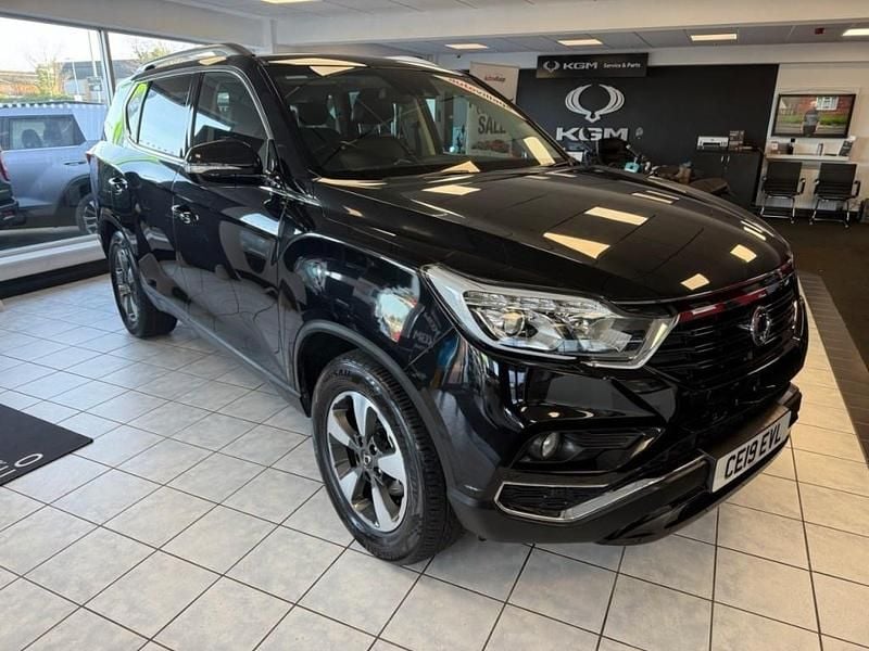 Space black metallic Used 2019 Ssangyong (KGM) Rexton SUV | £17,990 (Fair price) - Image 1/3
