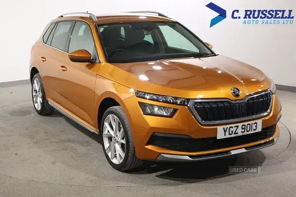 Used Skoda Kamiq SE L Executive 2023 Orange SUV