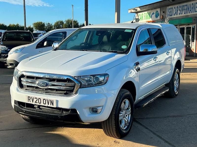 White Used 2020 Ford Ranger Limited Pickup | £14,950 (Super price) - Image 1/4
