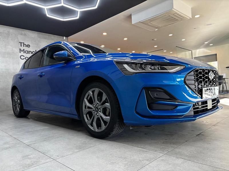 Used Ford Focus ST-Line 2023 Blue Hatchback