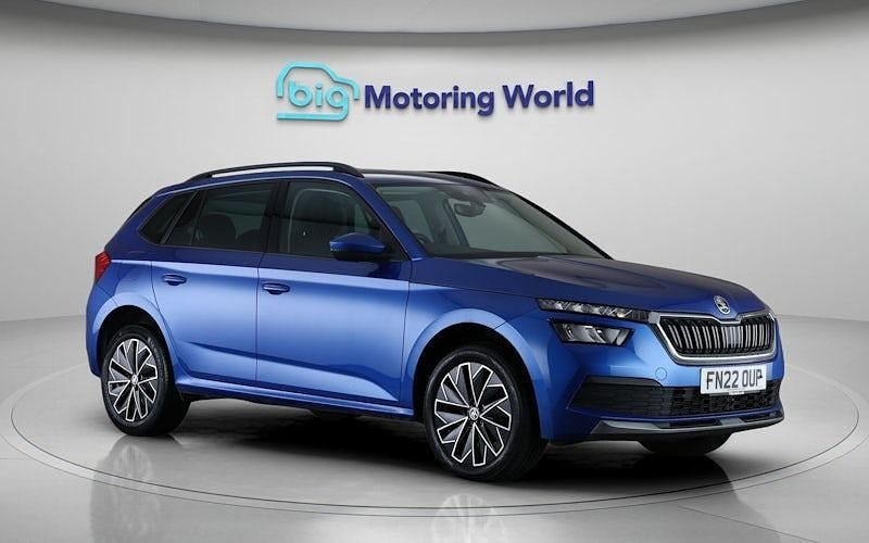 Used Skoda 110 R SE Drive 110 HP (80 kW) 2022 Blue Hatchback