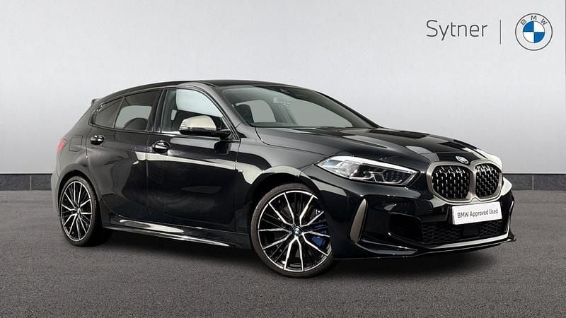 Used BMW M135 M Sport 302 HP (222 kW) 2021 Black Hatchback