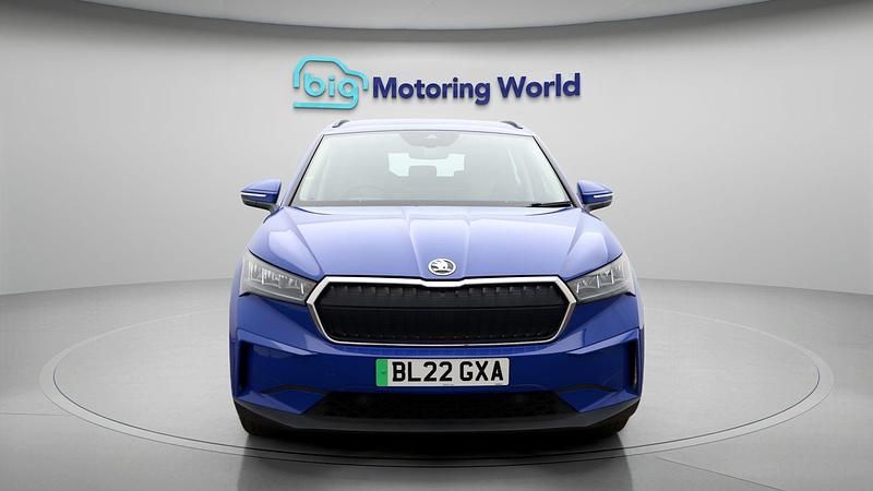 Used Skoda Enyaq iV ecoSuite 131 kW (179 HP) 2022 Blue SUV