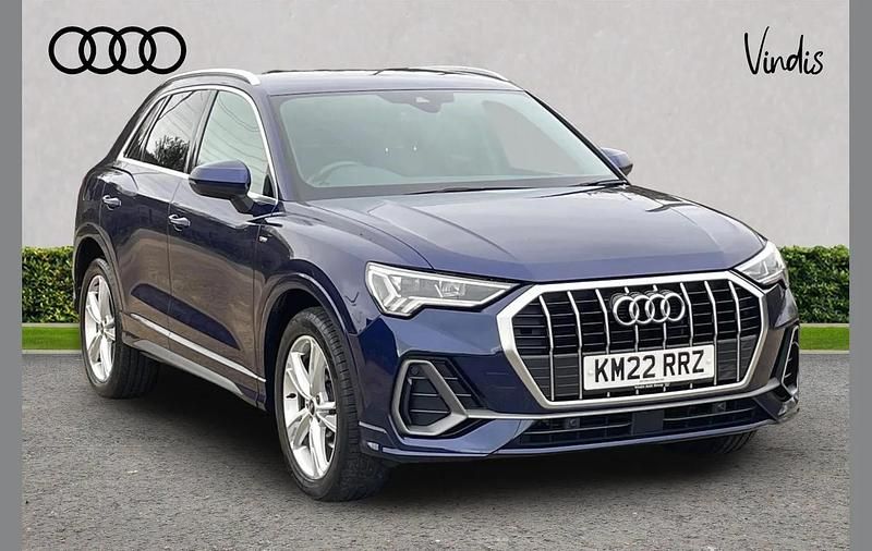 Used Audi Q3 S-Line 150 HP (110 kW) 2022 Blue SUV