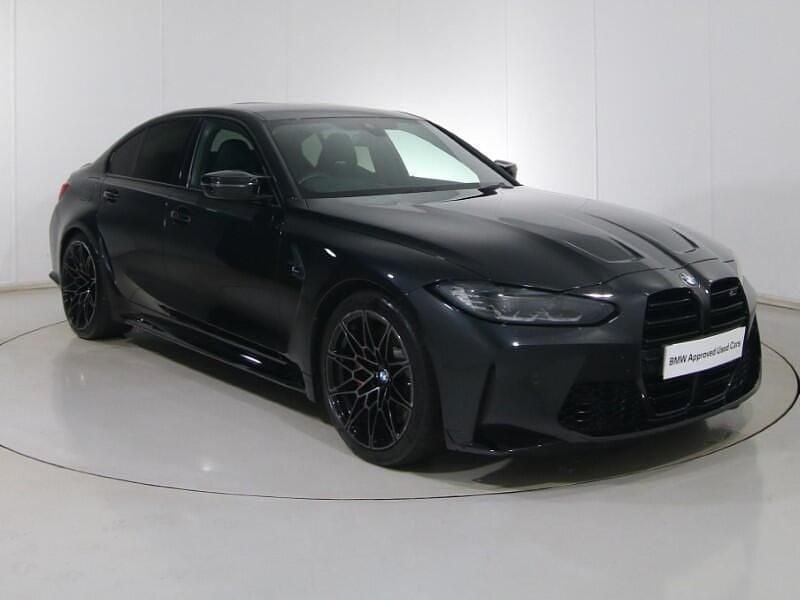 Black Used 2021 BMW M3 Competition Edition | £55,995 (Fair price) - Image 1/4