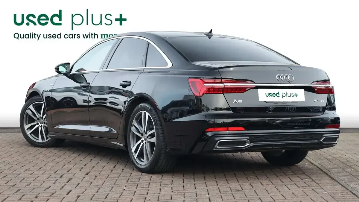 Used Audi A6 S-Line 204 HP (150 kW) 2019 Black Sedan