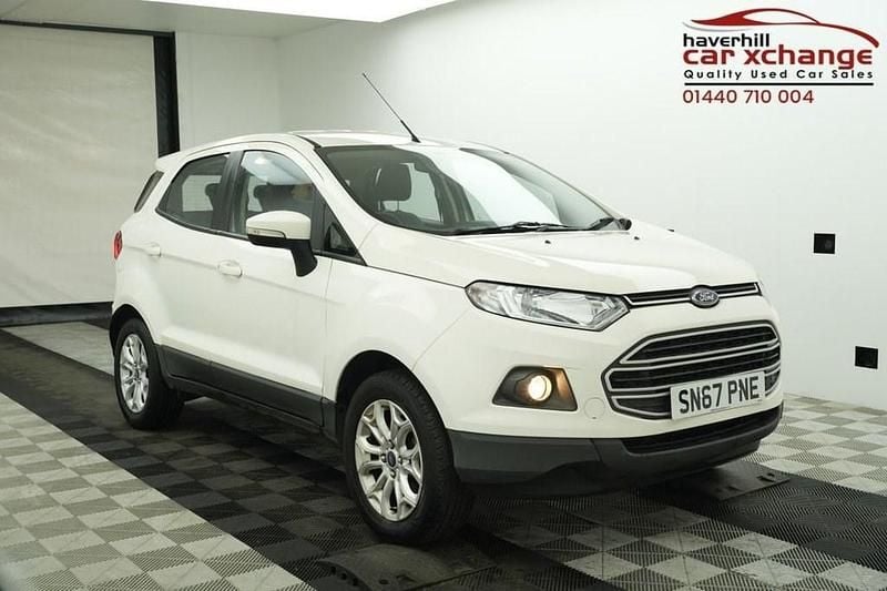 Used Ford Ecosport Zetec 112 HP (82 kW) 2017 White SUV