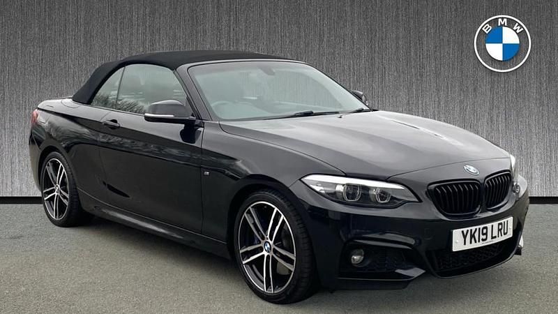 Used BMW 220 M Sport 190 HP (139 kW) 2019 Black Cabriolet