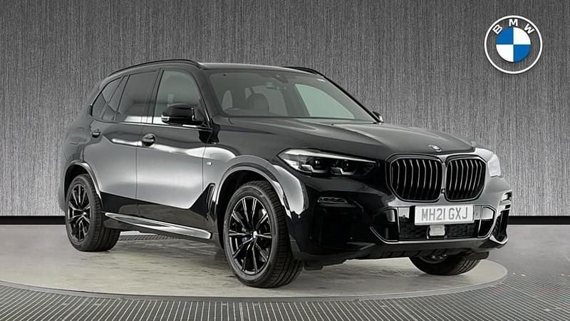 Black Used 2021 BMW X5 M Sport SUV | £41,499 (Super price) - Image 1/4