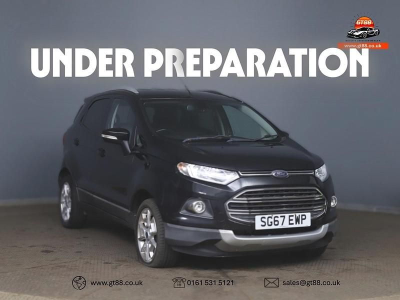 Black Used 2017 Ford Ecosport Titanium SUV | £6,575 (Fair price) - Image 1/1