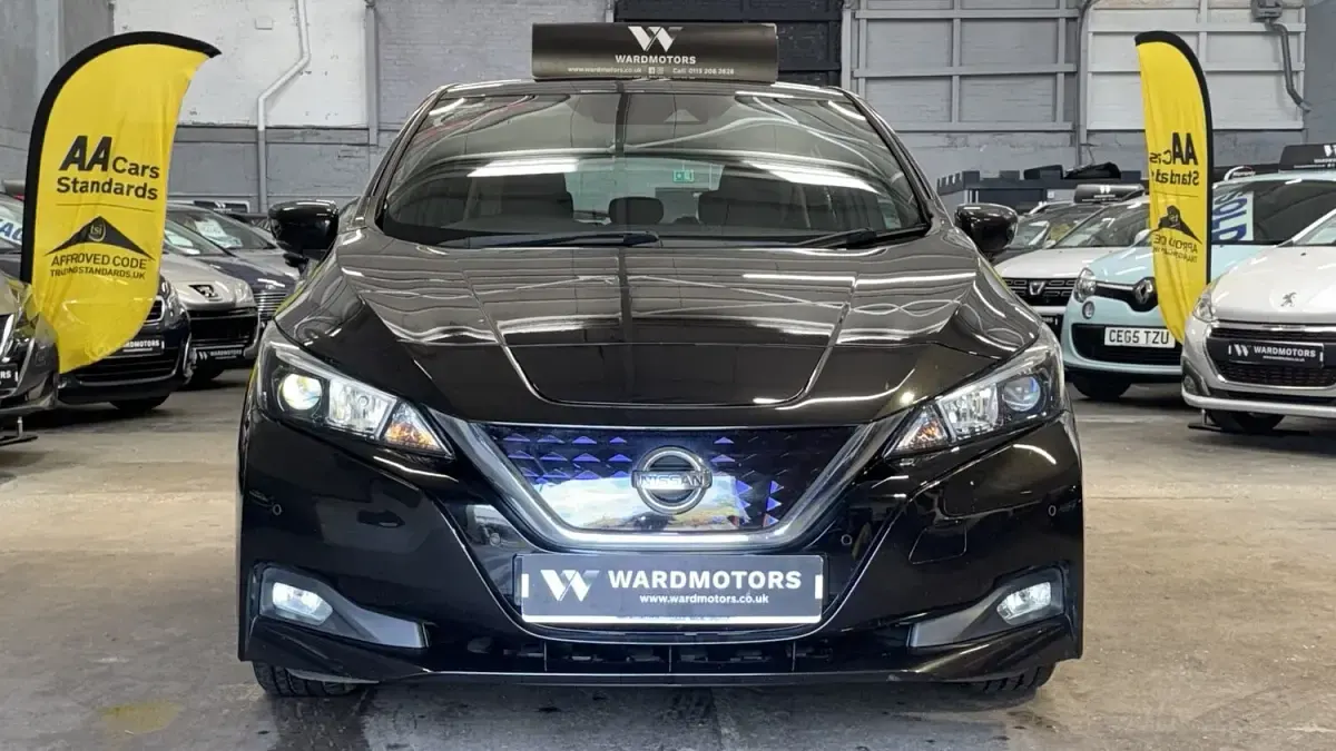 Used Nissan Leaf Acenta 110 kW (150 HP) 2018 Black Hatchback