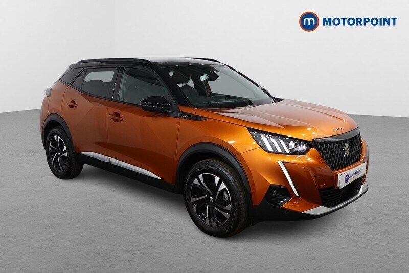 Orange Used 2022 Peugeot 2008 GTi SUV | £16,599 (Fair price) - Image 1/4
