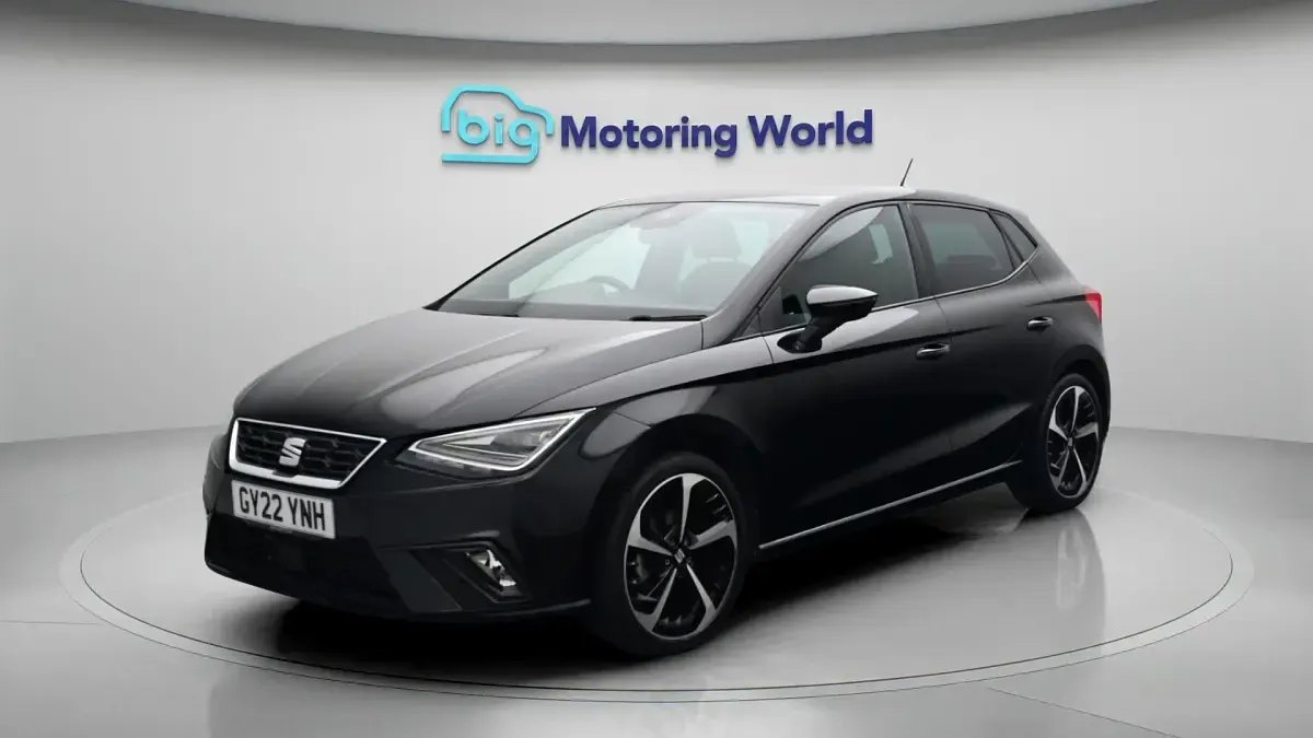 Used Seat Ibiza FR Sport 110 HP (80 kW) 2022 Black Hatchback
