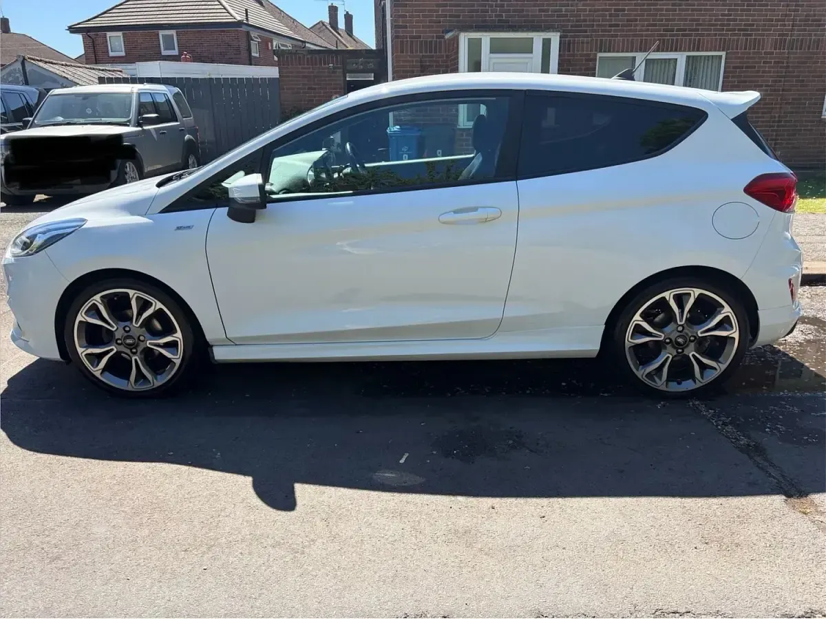 Used Ford Fiesta ST-Line X 140 HP (102 kW) 2019 White Hatchback