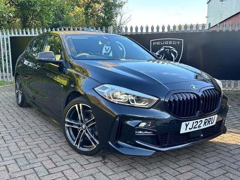 Black Used 2022 BMW 118 M Sport Hatchback | £21,500 (Good price) - Image 1/3