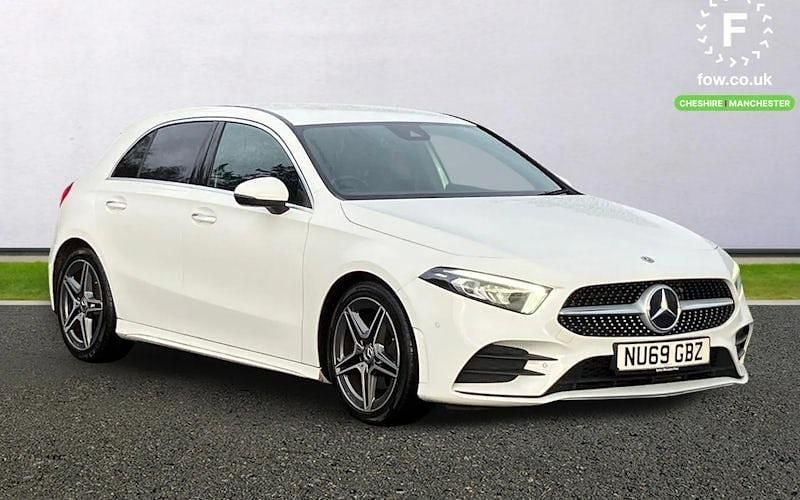 White Used 2019 Mercedes A180 Active Hatchback | £15,399 (Fair price) - Image 1/4