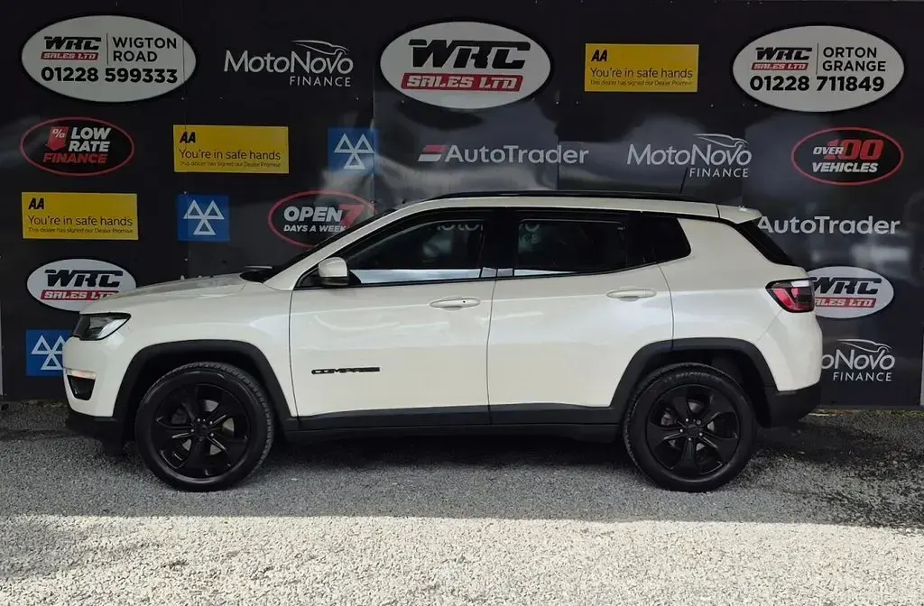 Used Jeep Compass Night Eagle 140 HP (102 kW) 2020 White SUV