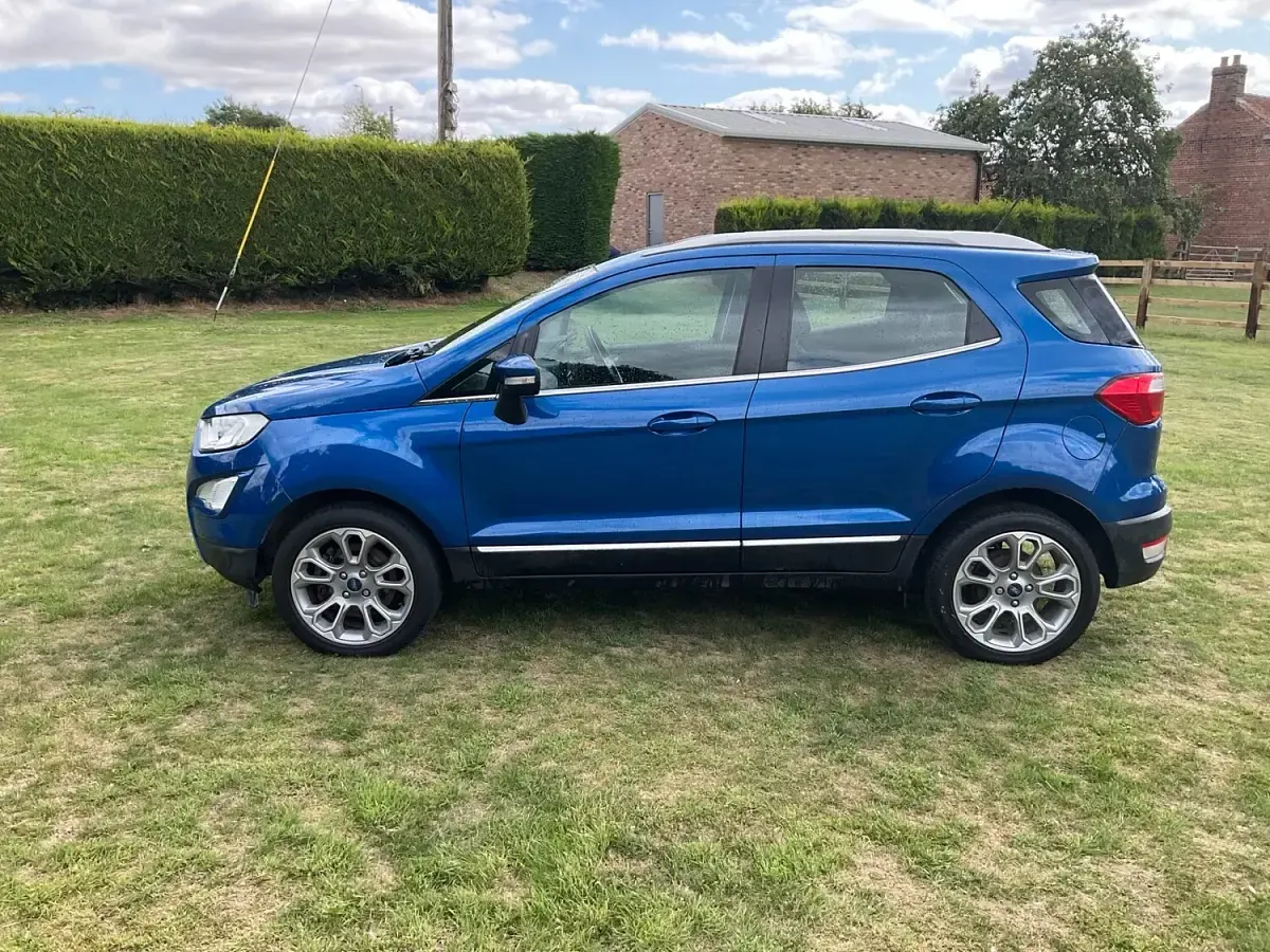 Used Ford Ecosport Titanium 125 HP (91 kW) 2018 Blue SUV