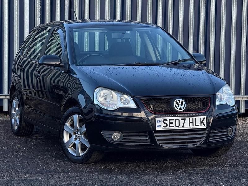 Black Used 2007 VW Polo S Hatchback | £2,495 (Good price) - Image 1/3