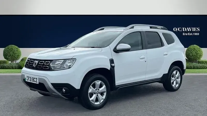 Used Dacia Duster Comfort 115 HP (84 kW) 2021 White SUV
