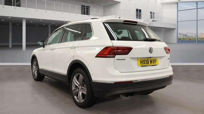 Used VW Tiguan SEL 2018 White SUV