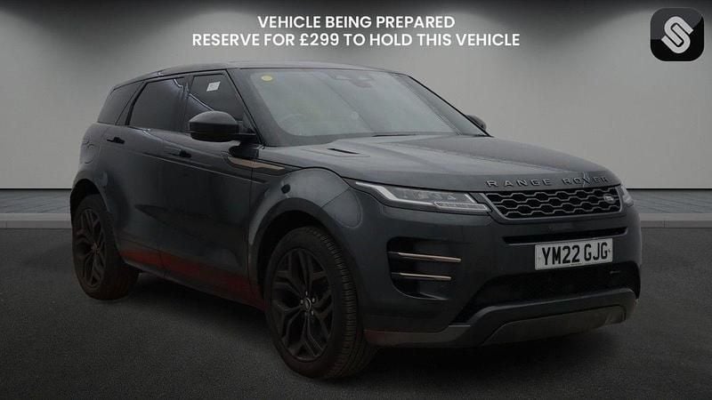 Carpathian grey Used 2022 Land Rover Range Rover evoque R-Dynamic SUV | £26,150 (Fair price) - Image 1/4