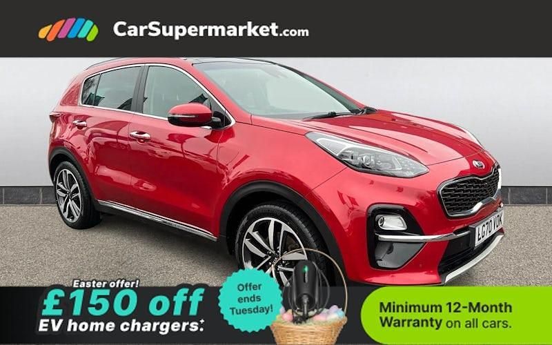 Used Kia Sportage 136 HP (100 kW) 2020 Red SUV