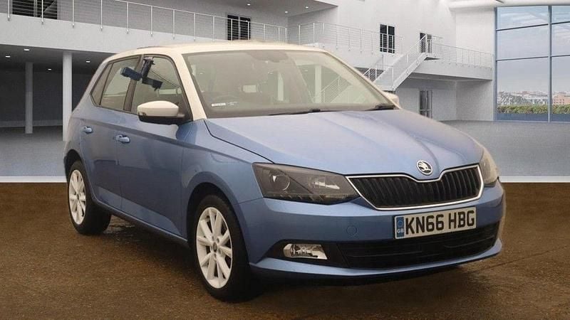 Blue Used 2016 Skoda Fabia SE L Hatchback | £10,995 (Fair price) - Image 1/2