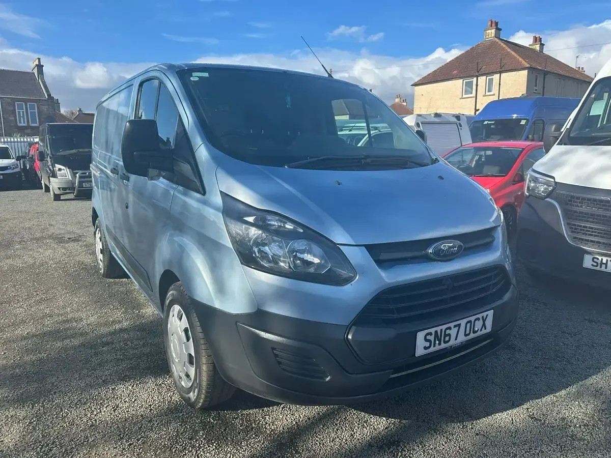 Used Ford Transit Custom 130 HP (95 kW) 2017 Blue Van