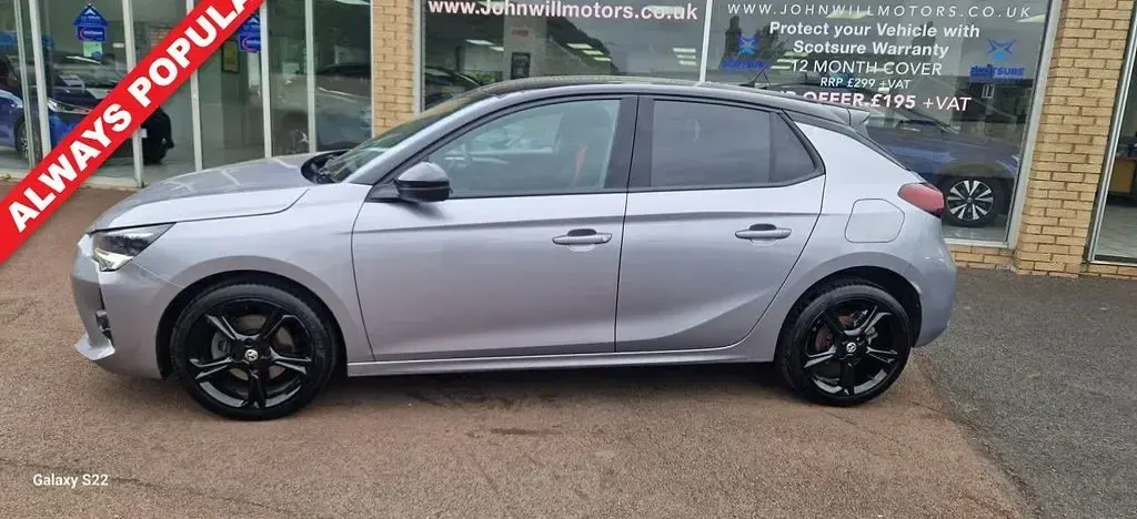 Used Vauxhall Corsa S 100 HP (73 kW) 2023 Grey Hatchback