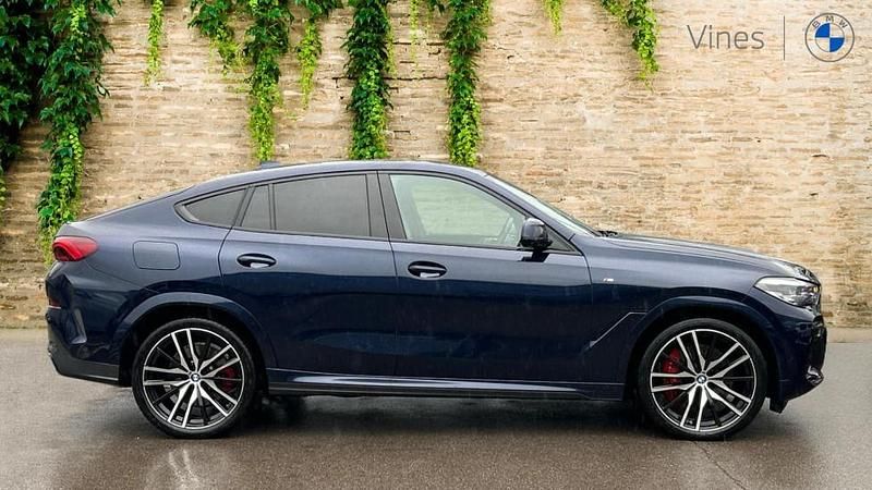 Used BMW X6 M Sport 335 HP (246 kW) 2022 Blue SUV