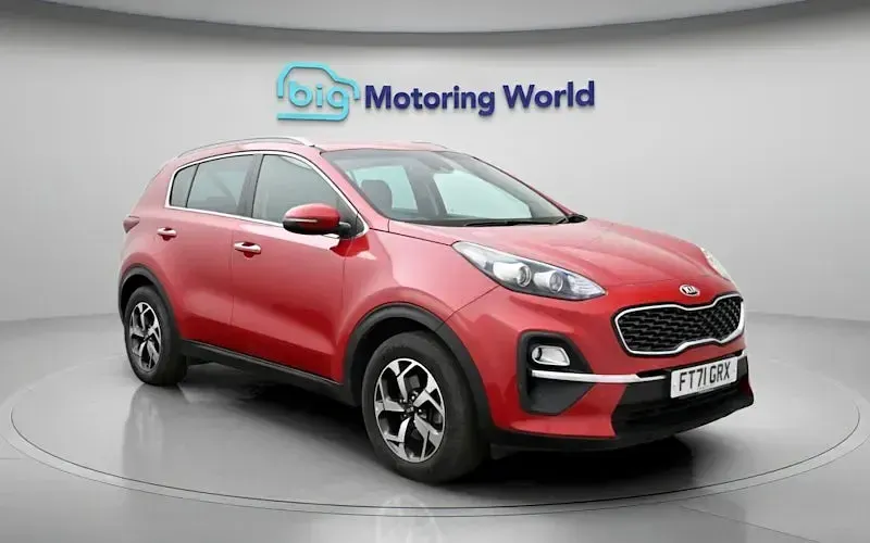 Gebraucht Kia Sportage 136 PS (100 kW) 2021 Rot SUV
