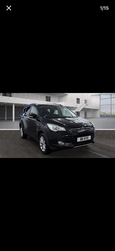 Black Used 2015 Ford Kuga Titanium SUV | £3,995 (Fair price) - Image 1/4
