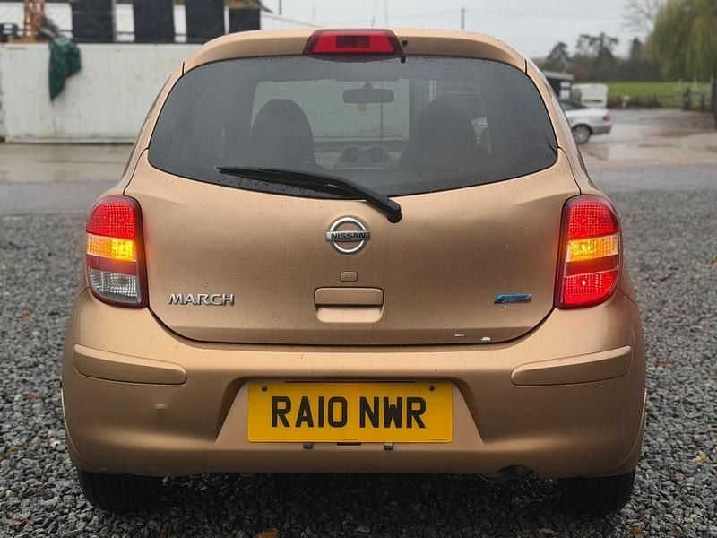 Used Nissan Micra Acenta 2010 Gold Hatchback