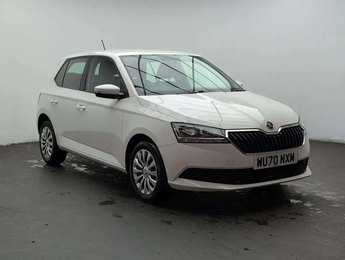 Used Skoda Fabia 2020 White Hatchback