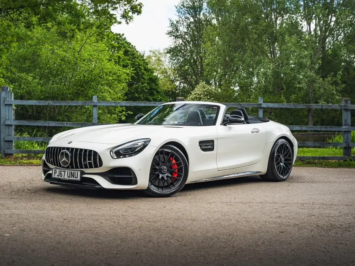 Used Mercedes AMG GT AMG 2017 White Cabriolet