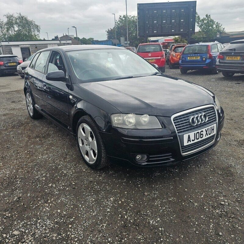 Black Used 2006 Audi A3 Sport Hatchback | £1,795 (Super price) - Image 1/4