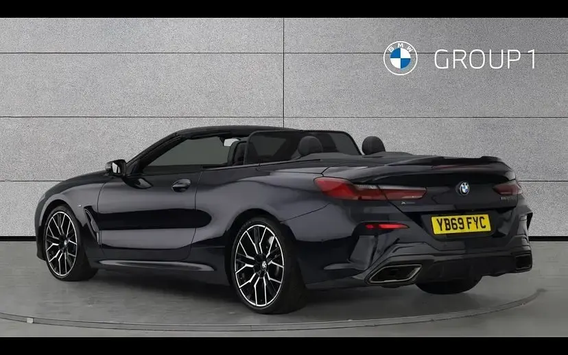 Used BMW M850 Comfort Edition 523 HP (384 kW) 2019 Black Cabriolet
