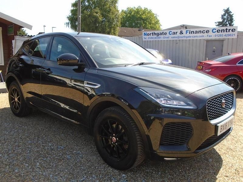 Black Used 2018 Jaguar E-Pace R-Dynamic SUV | £11,495 (Fair price) - Image 1/4