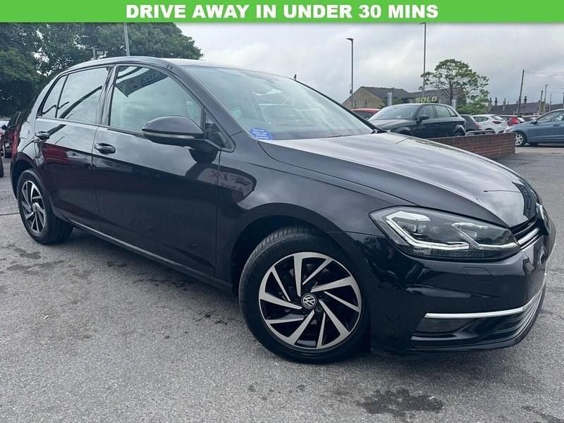Black Used 2019 VW Golf VII Edition Hatchback | £12,830 (Fair price) - Image 1/4