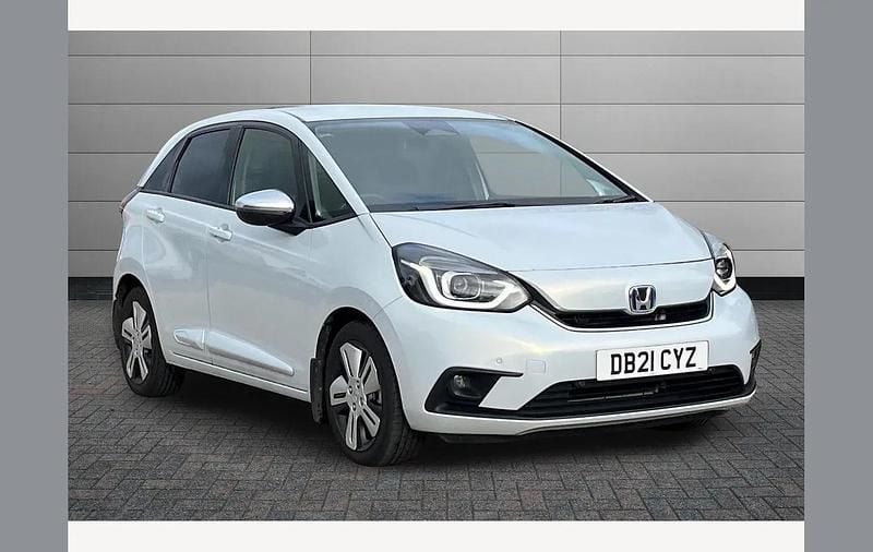 White Used 2021 Honda Jazz Hybrid Hatchback | £16,250 (Good price) - Image 1/4