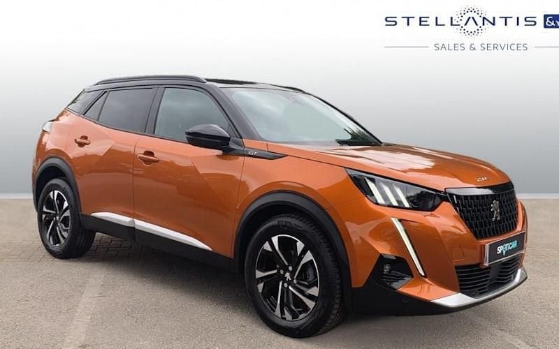 Orange Used 2021 Peugeot 2008 GTi SUV | £13,569 (Fair price) - Image 1/4