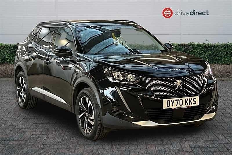 Black Used 2020 Peugeot 2008 Allure SUV | £10,850 (Fair price) - Image 1/4