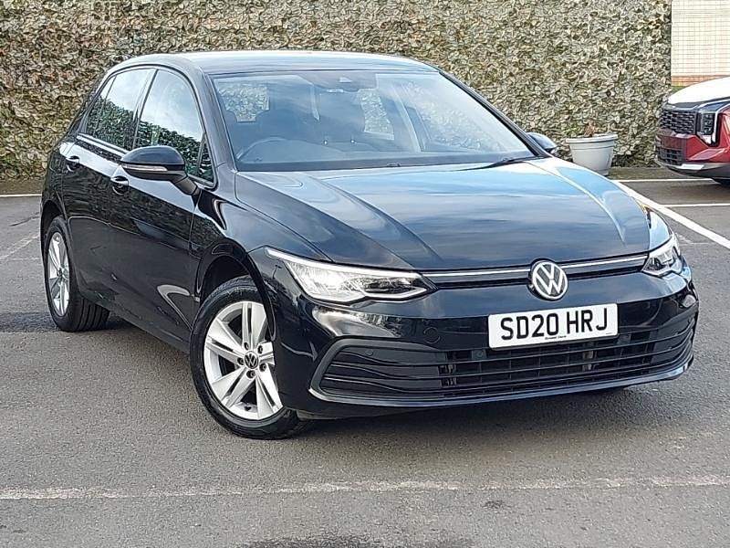 Used VW Golf VIII Life 130 HP (95 kW) 2020 Black Hatchback