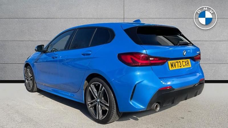 Used BMW 118 M Sport 134 HP (98 kW) 2023 Blue Hatchback