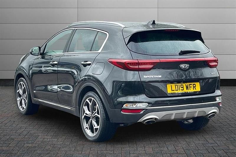 Used Kia Sportage GT-Line 174 HP (127 kW) 2019 Phantom black SUV