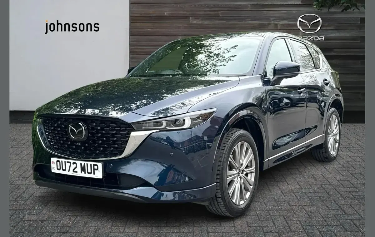 Second-hand Mazda CX-5 Inclusive 165 CP (121 kW) 2022 Albastru SUV