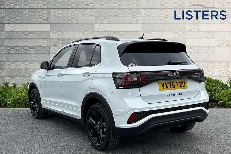 Used VW T-Cross Black Edition 115 HP (84 kW) 2025 Pure white SUV