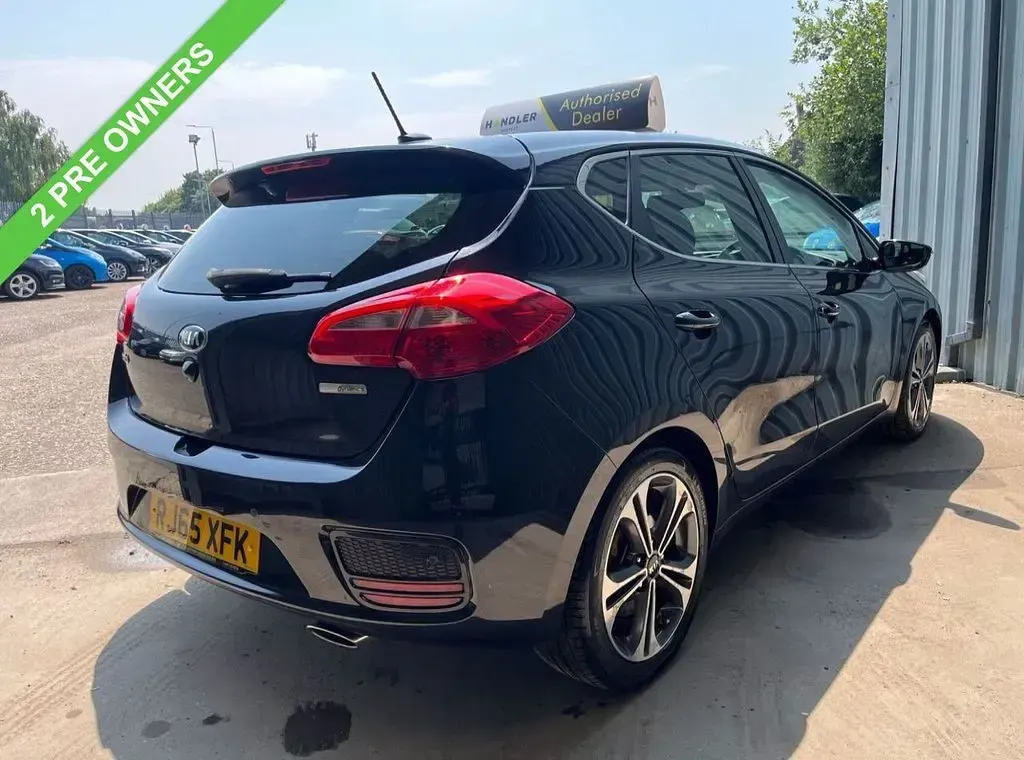 Used Kia Ceed 134 HP (98 kW) 2015 Black Hatchback